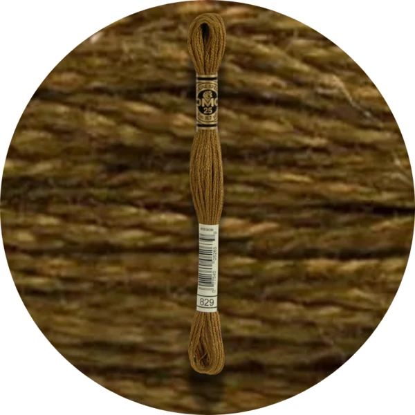 DMC Mouliné Spécial 25 Broderigarn, Ensfarvet, Neutrale nuancer